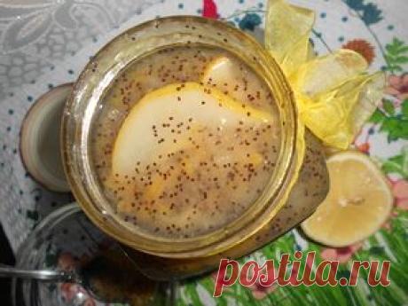Варенье из груш с маком. Рецепт c фото от Алевтина 30 августа 2015 на koolinar.ru