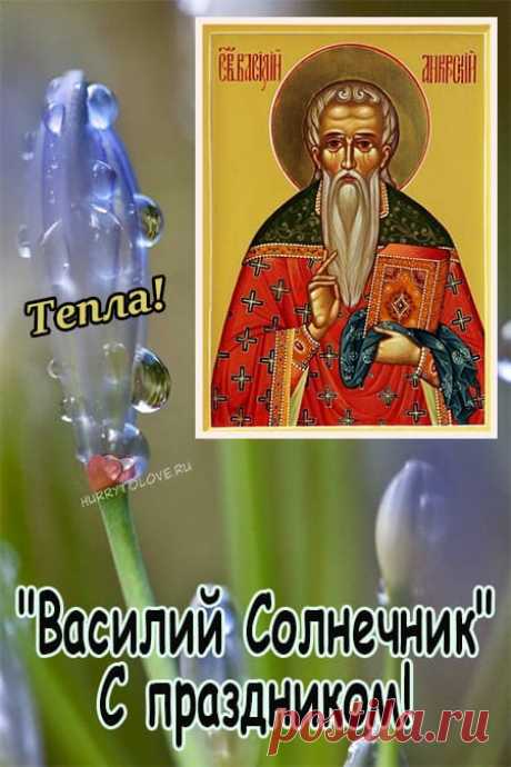 Желаю благ земных и нужных —
Проверенной годами дружбы,
Здоровья, счастья, долгих лет,
Пускай душа не знает бед!
С Днем Василия Теплого!