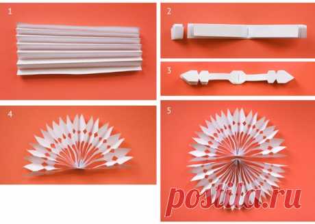 как сделать объемную снежинку из бумаги своими руками: 21 тыс изображений найдено в Яндекс.Картинках