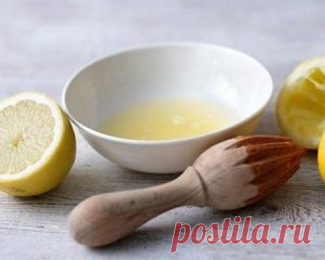Осветление волос лимонным соком
