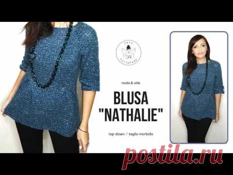TUTORIAL: Maglia/Blusa "Nathalie" 🤍lafatatuttofare🤍