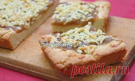 Открытый пирог с вареньем — Домашняя кулинария