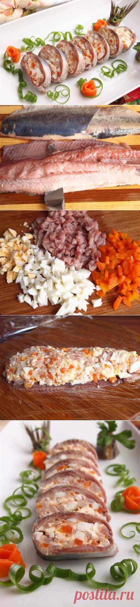 Фаршированная сельдь