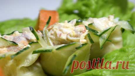 Отличная закуска из доступных и простых продуктов, а получается очень вкусное, праздничное блюдо. Приятного аппетита!