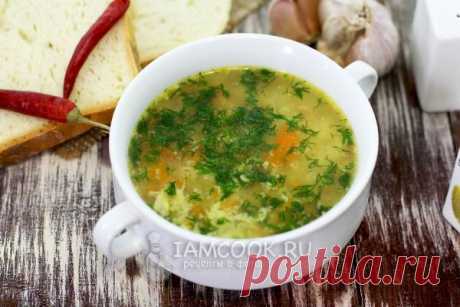 Суп с куриными яйцами