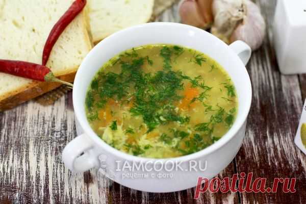 Суп с куриными яйцами