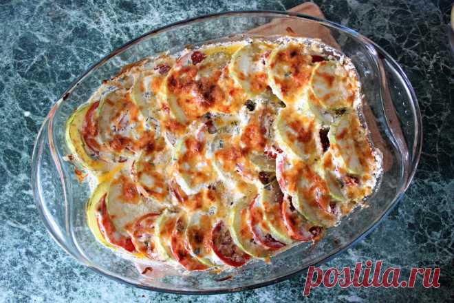 Ужин для худеющих: самая летняя запеканка. Бюджетно, вкусно и низкокалорийно | ОЛЯ ГОТОВИТ | Яндекс Дзен