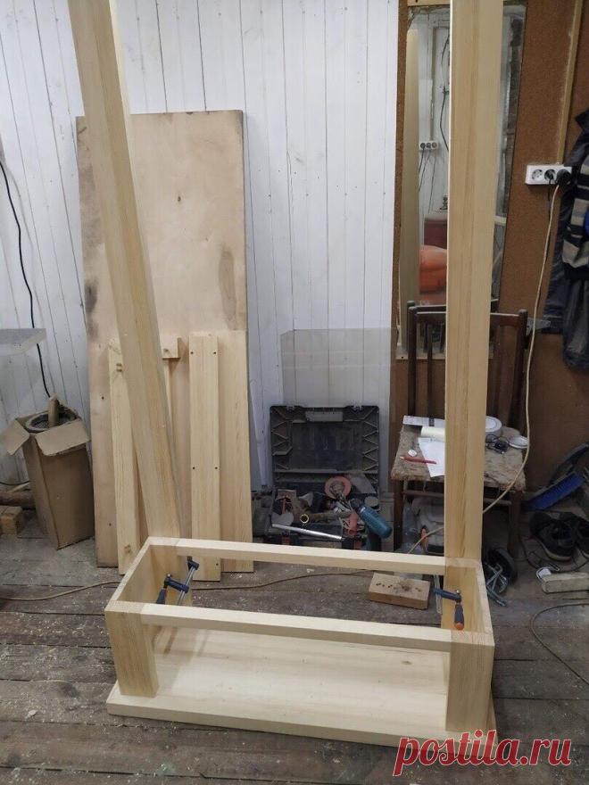 Никто не поверил в то, что прихожая сделана своими руками. Фотоход работы.