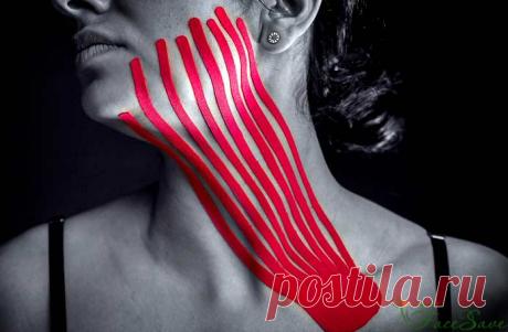 Тейпирование лица в домашних условиях