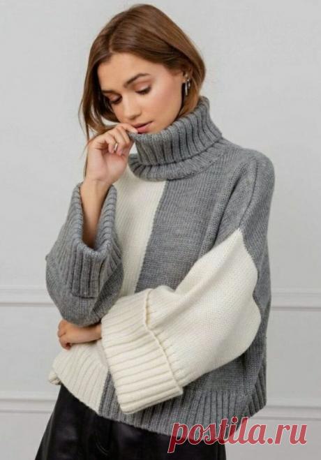 Как простая геометрия помогает создать красивый образ в вязании | Мир Вязания | Пульс Mail.ru