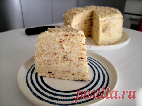Быстрый торт готовлю на праздники если нет времени. Показываю самый простой рецепт | Вкусняшки от Оли | Яндекс Дзен