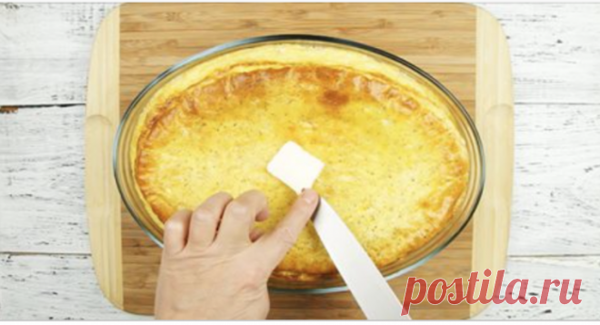 Чтобы омлет получился таким пышным, нужно знать один маленький секрет!