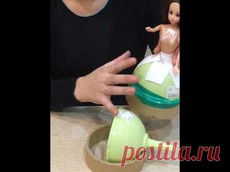 Кукла-шкатулка для маленьких модниц