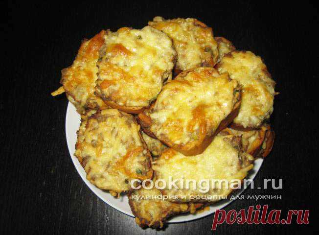 Горячие бутерброды с сайрой - Кулинария для мужчин