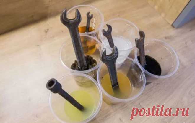 5 способов избавиться от ржавчины, используя домашние средства