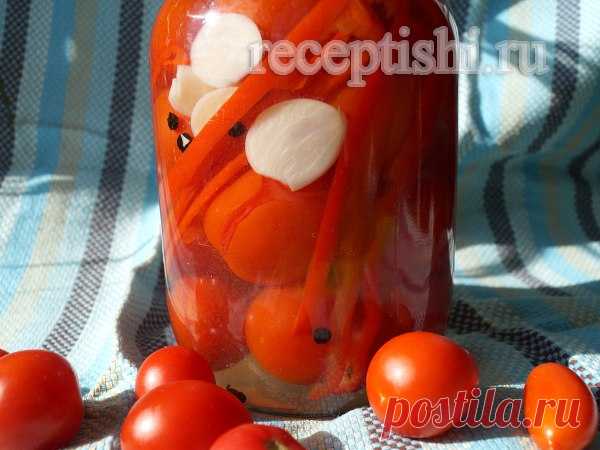 #помидоры_любимые

ПОМИДОРЫ С ПЕРЦЕМ 