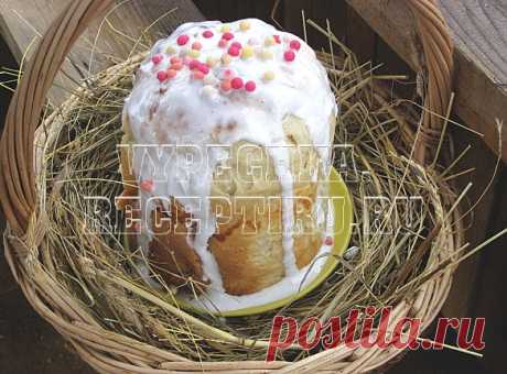 Кулич на опаре в духовке. Рецепт с пошаговыми фото | Рецепты домашней выпечки
