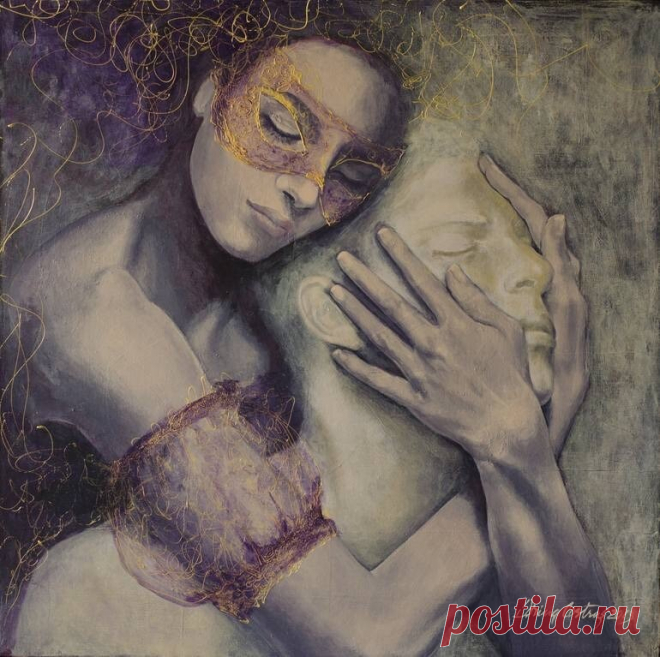 Во сне...Румынская художница Dorina Costras