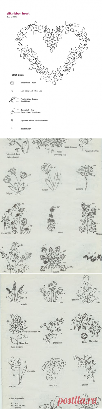 Emy's Gallery: Silk-Ribbon Embroidery Patterns