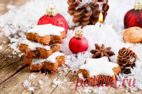 Вкусное печенье с корицей к новогоднему столу
