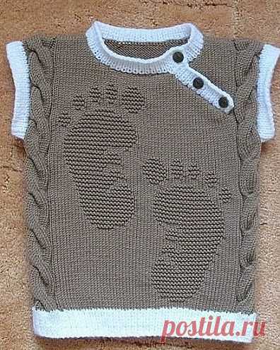 Узор спицами