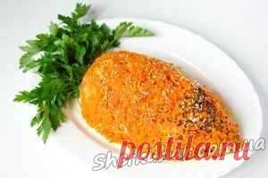 Салат Морквина Інгредієнти:Морква 1 шт.Картопля 6 шт.Свинячий язик 220 гЯйця перепелині 10 шт.Цибуля зелена 1 пучокПетрушка свіжа 1 пучокМайонез 300 гОлія соняшникова рафінована 75 млКунжут білий 0.5 ст. л.Кунжут чорний 0.25 гСіль 0.5 ч. л.Перець чорний мелений.Спосіб приготування:Для приготування салату у