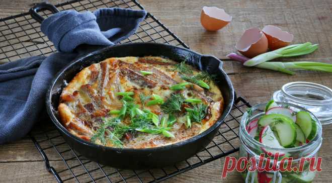 Сало с хлебом и яйцом, пошаговый рецепт с фото