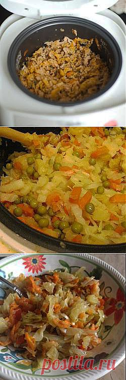 Блюда из капусты в мультиварке - просто и вкусно.