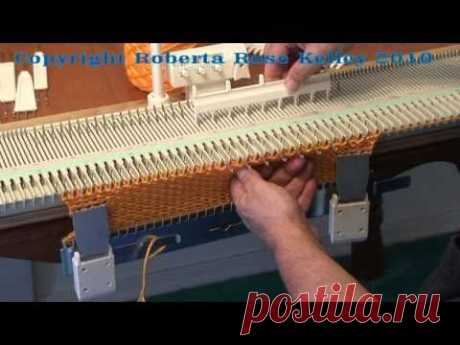 Mock Seed stitch - однофонтурное вязание