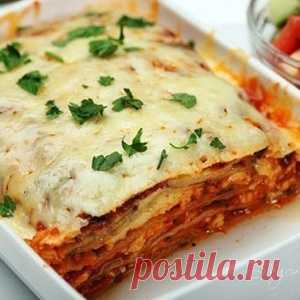 ЗАПЕКАНКА С БАКЛАЖАНАМИ
