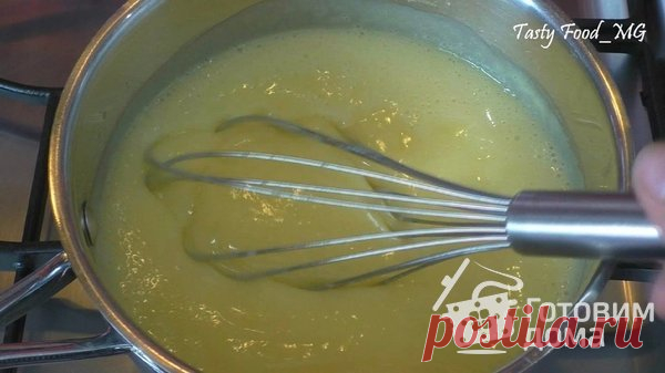 Заварной крем классический - пошаговый рецепт с фото на Готовим дома