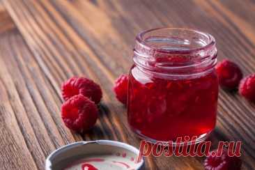 Желе из малины с агар агаром — Journal women
