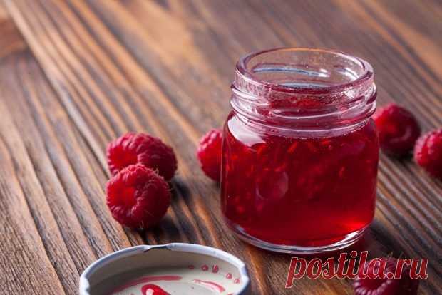 Желе из малины с агар агаром — Journal women