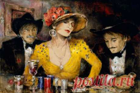 Не нужно спорить с женщиной ретиво! Художник О Рэй Маккарти (Ray MCCARTY)