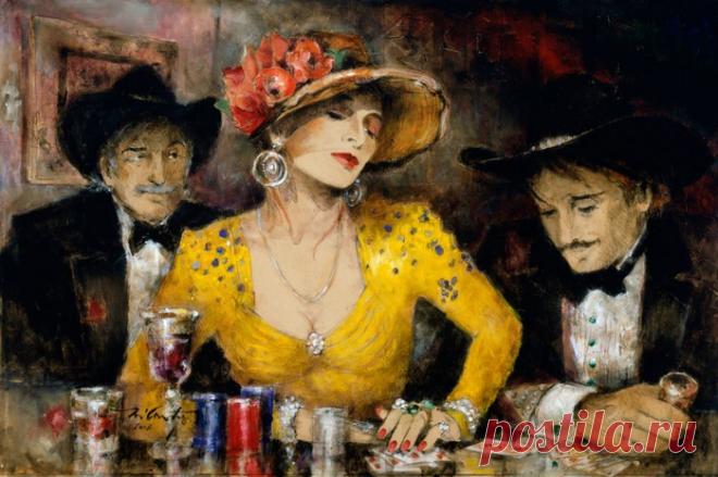 Не нужно спорить с женщиной ретиво! Художник О Рэй Маккарти (Ray MCCARTY)