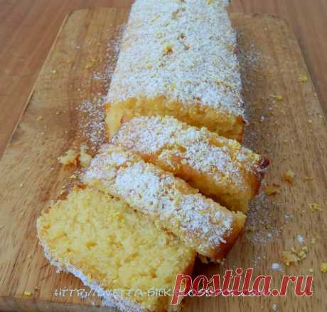Разговоры за чашкой кофе: Лимонный кекс с лимонной крошкой