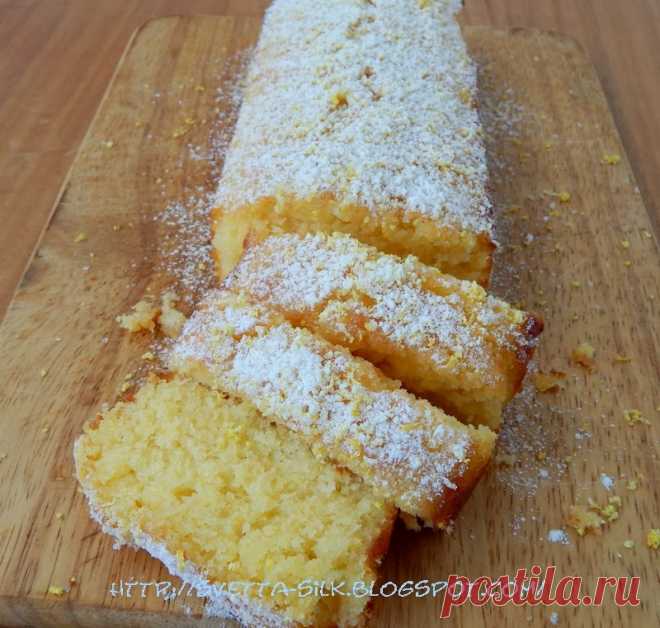 Разговоры за чашкой кофе: Лимонный кекс с лимонной крошкой
