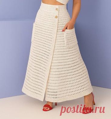 Юбка крючком