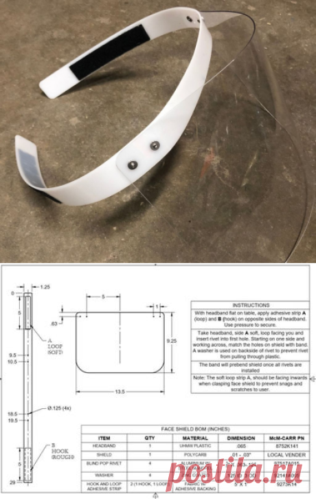 Pantalla facial - Plana y fácil - Sin impresora 3d: 4 pasos - Instructables