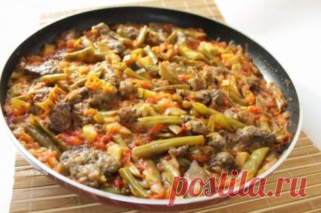 Салат из нежнейшей куриной печени с зеленой фасолью | Bon Appétit / Простые рецепты | Яндекс Дзен