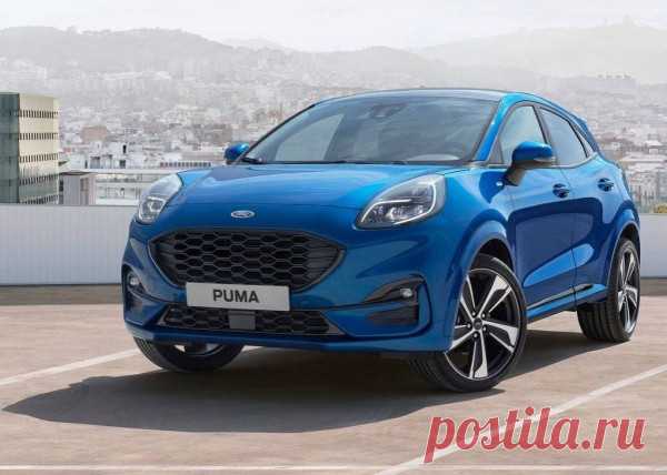 Ford Puma 2019 - новый кроссовер - цена, фото, технические характеристики, авто новинки 2018-2019 года
