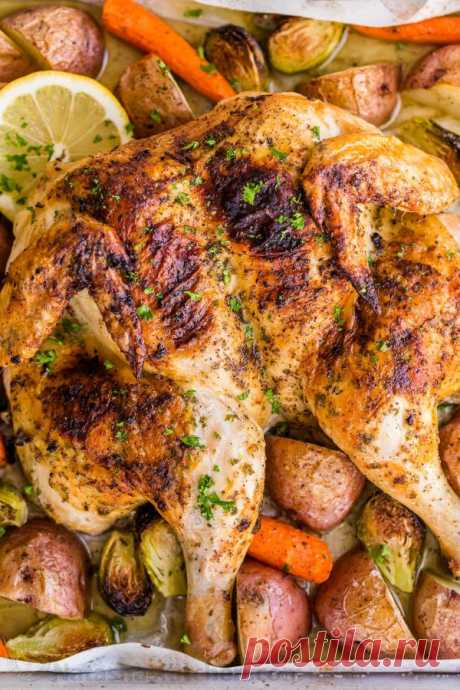 Spatchcock Chicken Recipe (VIDEO) - NatashasKitchen.com