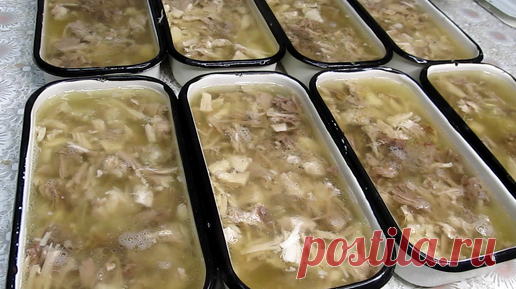 Вкусный домашний холодец. Как правильно сварить прозрачный холодец, насыщенный, бесподобно вкусный. Есть тонкости, обо всём расскажу. | РЕЦЕПТЫ ОТ МАМУЛИ | Дзен