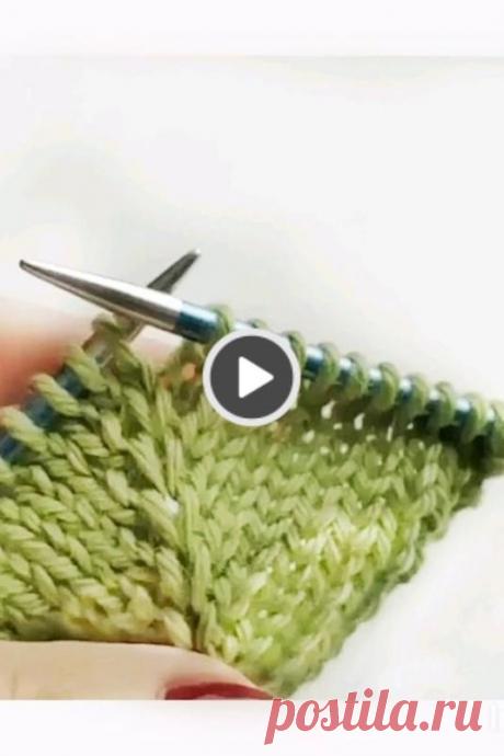 Reglan superimposed knitting pattern