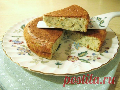 Быстрый сырный пирог
