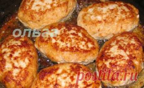 Котлеты из куриного фарша : Готовим вместе с Ольгой К.