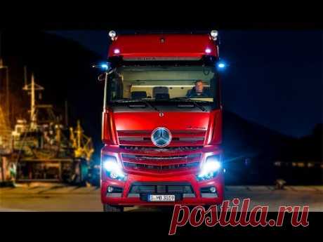 В грузовиках Mercedes отказались от зеркал: для чего так было сделано . Чёрт побери
