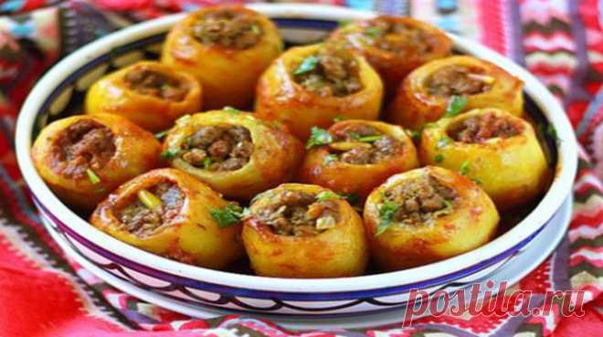 Фаршированный картофель - lublugotovit.me