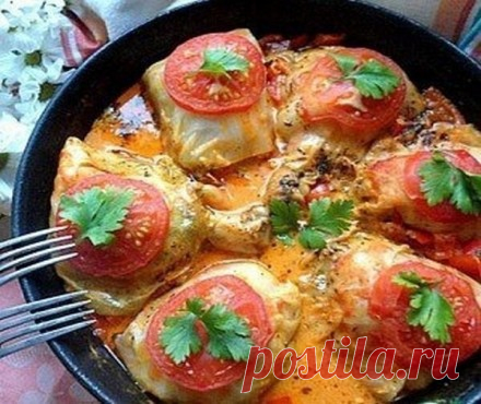 Голубцы на ножке- необычное и вкусное блюдо