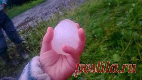 Град в Горном, осталась я без огорода((((.